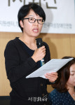 김미순, 어떠한 상황에서도 성적자기결정권 존중되어야 (남배우A 성폭력 사건 기자회견)