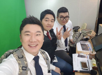 '배틀그라운드' 진종오 선수, 해설 인증샷 
