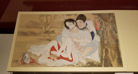 숨길 수 없는 원초적 본능...화폭 가득한 에로티시즘
