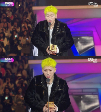 [2017 MAMA] '베스트 아티스트상' 지코, 