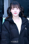 여자친구 예린, 양갈래 헤어스타일~ (아육대 출근길)