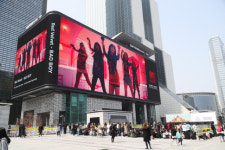 뉴욕 타임스스퀘어에 온 듯···코엑스 일대 화려한 변신