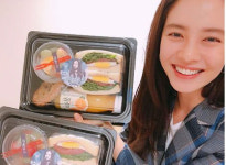 송지효 근황, 도시락 보내준 팬들에 너무너무 감사합니다