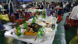 [대학축제 현장 가보니] 술술 새는 규제···대학축제 여전히 술판