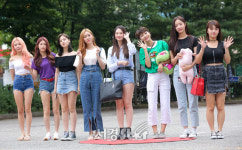 모모랜드, 8인 8색 매력 (뮤직뱅크 출근길)