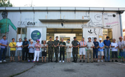 헬스앤케어평화복지행복촌 | 동서대 디자인대학 학생·연구원, DMZ 내 해마루촌서 평화의 봉사활동 펼쳐
