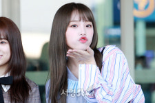 아이즈원 최예나, 귀염 포텐 폭발 (공항패션)