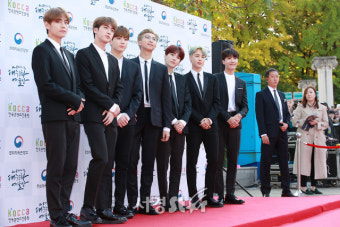 방탄소년단(BTS), '문화훈장감 비주얼들' (2018대만힌국대중문화예술상)