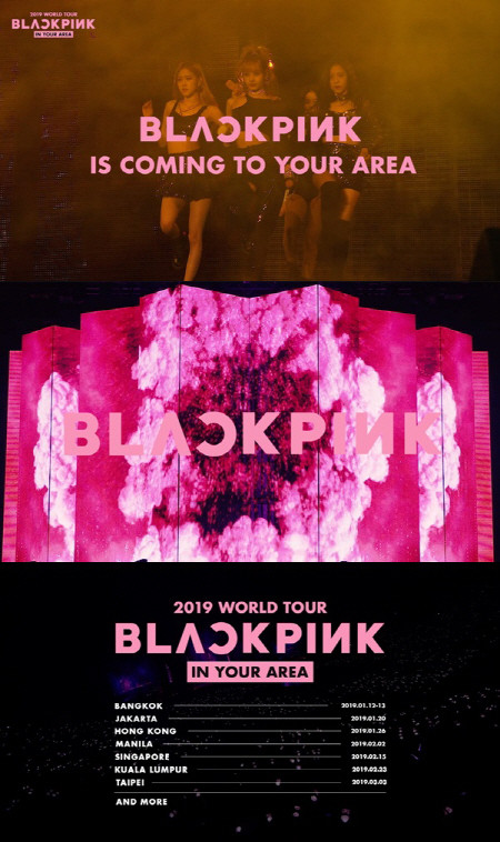 블랙핑크, 2025년 대규모 월드투어 일정 공개! 180만명 몰고온 본 핑크 투어 뛰어넘는 세계 투어 예정
