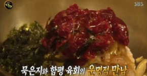 생활의 달인 묵은지 육회비빔밥 묵은지와 함평 육회의 운명적 만남 침 고이는 비주얼