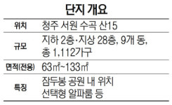 [눈길 끄는 연말분양] 포스코건설 ‘청주 더샵 퍼스트파크’