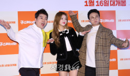 전현무-유아-박성광, 오리남매의 활약 (구스베이비 언론시사회)