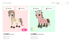 [League of DApp]말 캐릭터 게임 고포니, 경주 기능으로 차별화