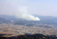 대전 대정동 이어 또···안성 산불 산림헬기 투입 진화작업(종합)