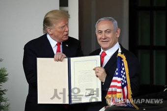 예루살렘 美 대사관 1년···트럼프 