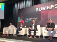 [컨센서스 현장취재]글로벌 은행이 블록체인 기술 도입을 망설이는 이유는?