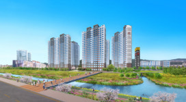 GTX-A 노선호재...용인 힐스테이트 수지구청역 분양