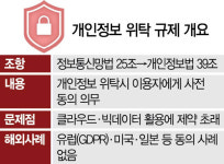 개인정보법 독소조항 39조... 데이터경제 망치는 덫 되나