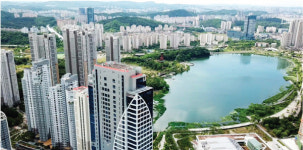 프리미엄 뷰 ‘광교 SK VIEW Lake’ 10월 25일 입주 확정··· 스카이라운지 오픈행사 개최