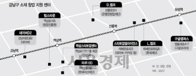 강남 요지 역삼대로에 창업가 거리 생긴다