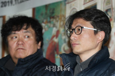 영화인 긴급 기자회견 참석한 안병호 위원장