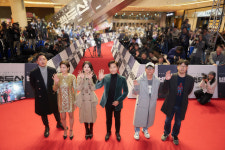 백두산 레드카펫 쇼케이스 성황리 개최, 주연배우X감독 총출동