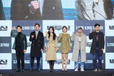 백두산 레드카펫 쇼케이스 성황리 개최, 주연배우X감독 총출동