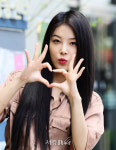 유빈, 심쿵 하트