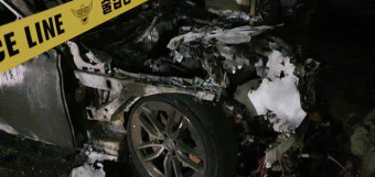 [단독] 9시간 주차돼 있던 벤츠에서 화재 발생... 감식 앞둬