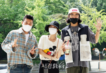 코요태 '박명수의 라디오쇼' 출근길