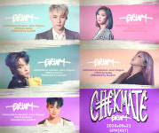 체크메이트, 데뷔곡 드럼 일부 공개···BTS·아이유 등 프로듀서와 작업