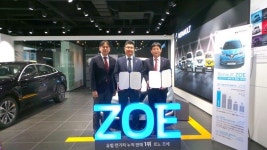 와이엔케이글로벌, 르노삼성자동차 강남대리점과 전기자동차판매 업무협약