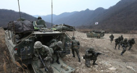 남영신 육군총장, 과학화훈련장 찾아 장병 격려