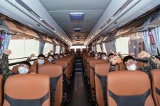 공군 장병들, 부대인근 명소 버스로 둘러보며 ‘코로나 블루’ 극복