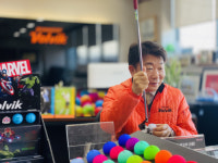 LPGA 대회 후원 볼빅 문경안 회장 대회로 희망 메시지 전달···넷이 어벤져스 배틀 어때요?