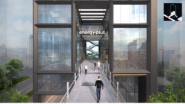 서울역 역전주유소 부지 신축 건물-서울로7017 잇는 공중 보행교 내년 8월 개통