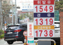 [사진] 19주째 거침없이 오르는 휘발유값