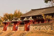 [休]운해를 뚫고 나온 붉은 해, 山寺를 물들이다