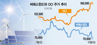 같은 신재생株인데···뜨거운 태양광 찬바람 풍력