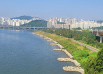 시멘트 대신 자갈·바위··· 자연형 수변공원으로 되살아나는 한강공원