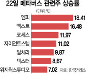 ETF 인기에 페북 호재까지..식지 않는 메타버스株