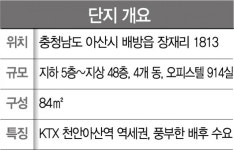 [분양단지 들여다보기] 현대ENG, 힐스테이트 천안아산역 퍼스트