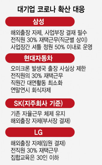 총수 출장 재검토·해외공장 셧다운 우려···경영계획 '시계제로'