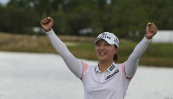 고진영, 女골프 세계 1위 복귀…코르다와 0.03점 차
