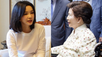 [속보] 김건희 여사, YS부인 손명순 여사 예방…역대 영부인 릴레이 만남