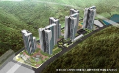 포항북구 우현동서 청정 ‘숲세권’ 아파트 하반기 분양 예정