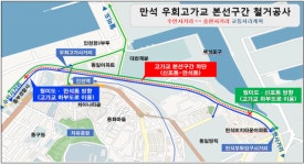 인천 만석 우회고가교, 25일 부터 전면 통제