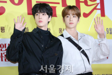 더보이즈 영훈·현재, 송도즈의 영화관 나들이 [SE★포토]