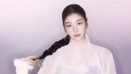 댕기머리에 한글무늬…김연아, 한복 화보 공개한 이유