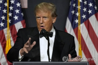 트럼프. 캐빈 매카시 하원의장 선출 공개 지지